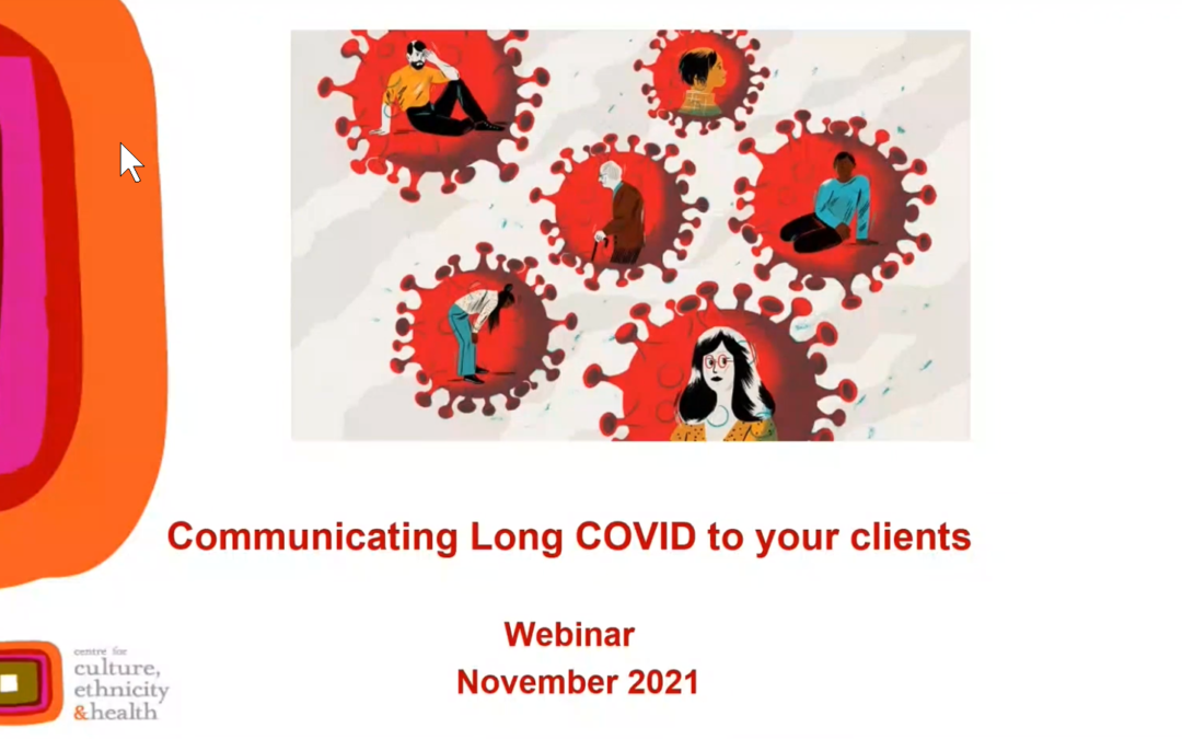 Communicating Long COVID To Your Clients
