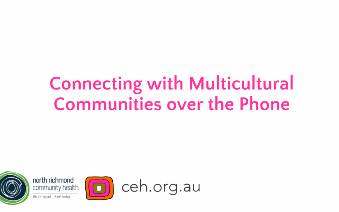 Connecting with multicultural clients over the phone